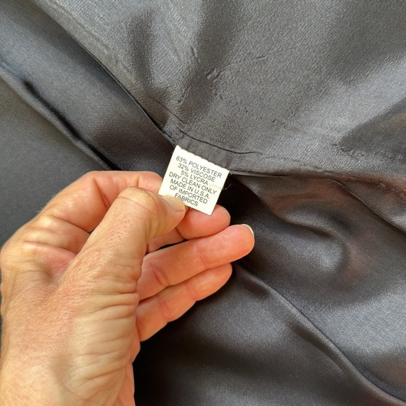 Epic New York black 3 button Long classic Blazer - Picture 10 of 12